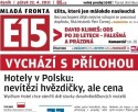 „Hotely v Polsku... , czeski dziennik ekonomiczny E.15 o rynku hoteli w Polsce